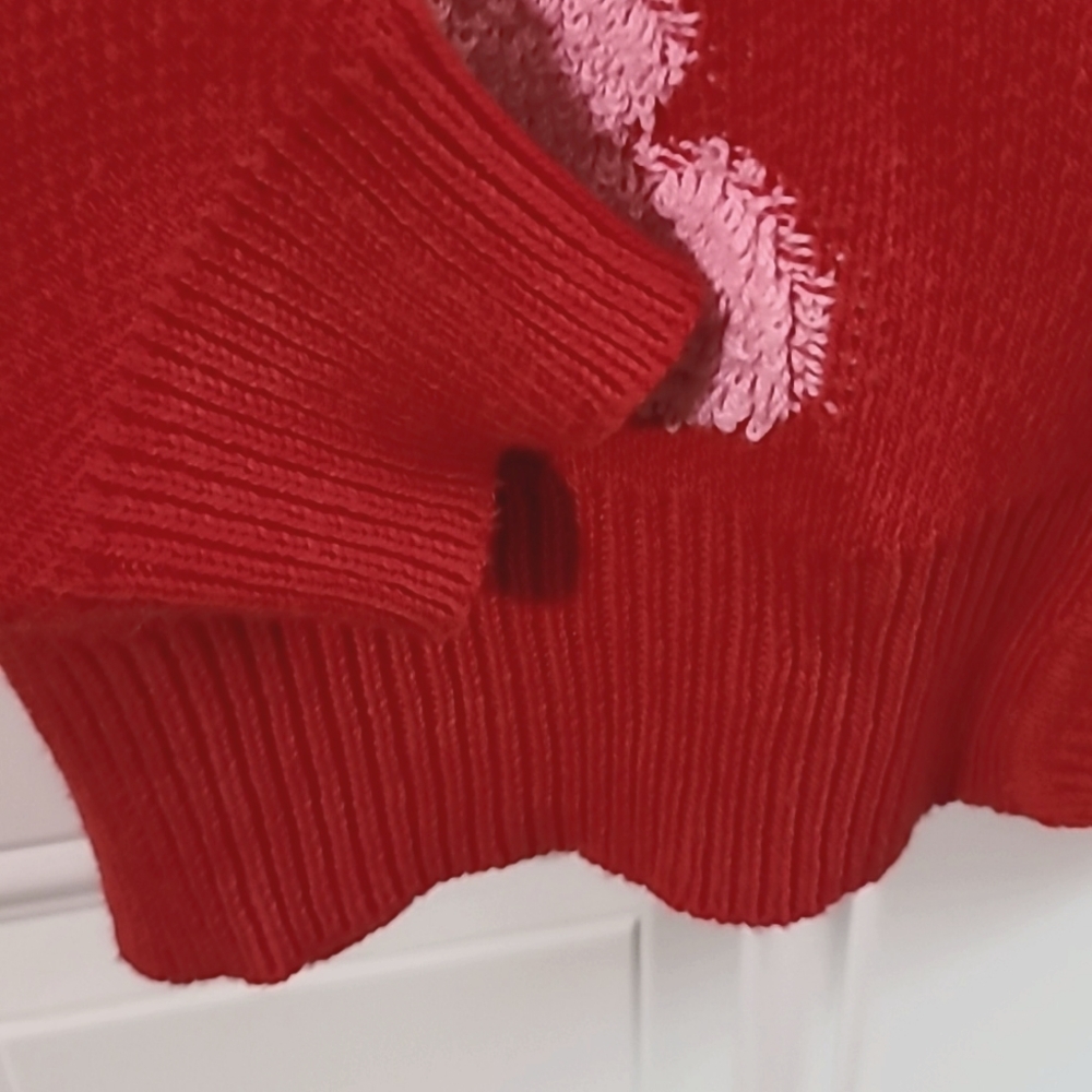 Red Heart Cardigan - Picture 8 of 9